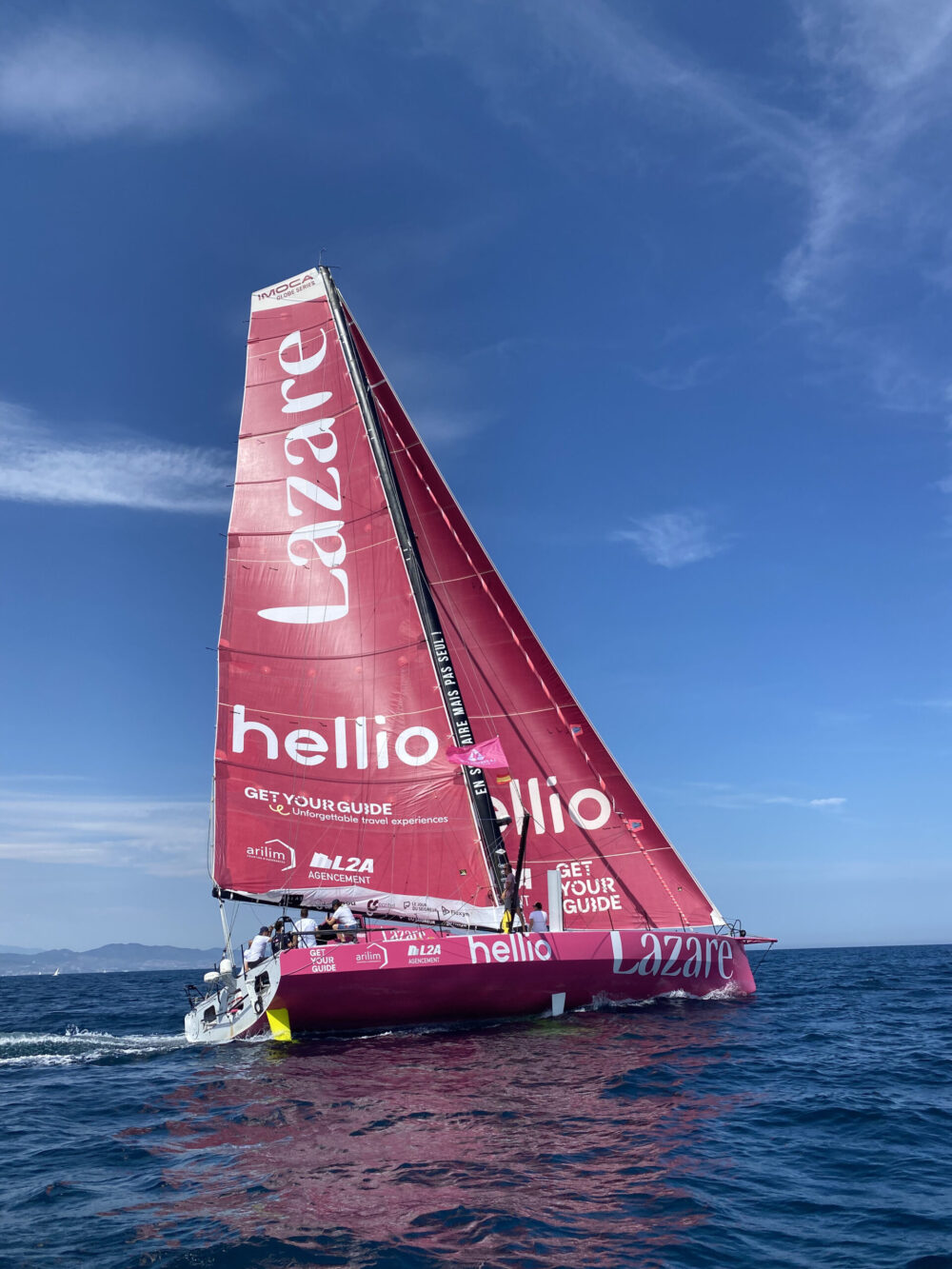 LIMOCA Lazare sest élancé à lassaut du Fastnet ! - Association Lazare